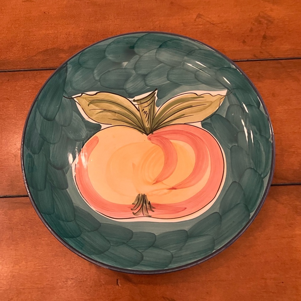 Alcobaca Peach Fruit Plate